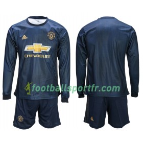 Tenue Manchester United Enfant Troisieme 2018-2019 Maillot de Foot ML